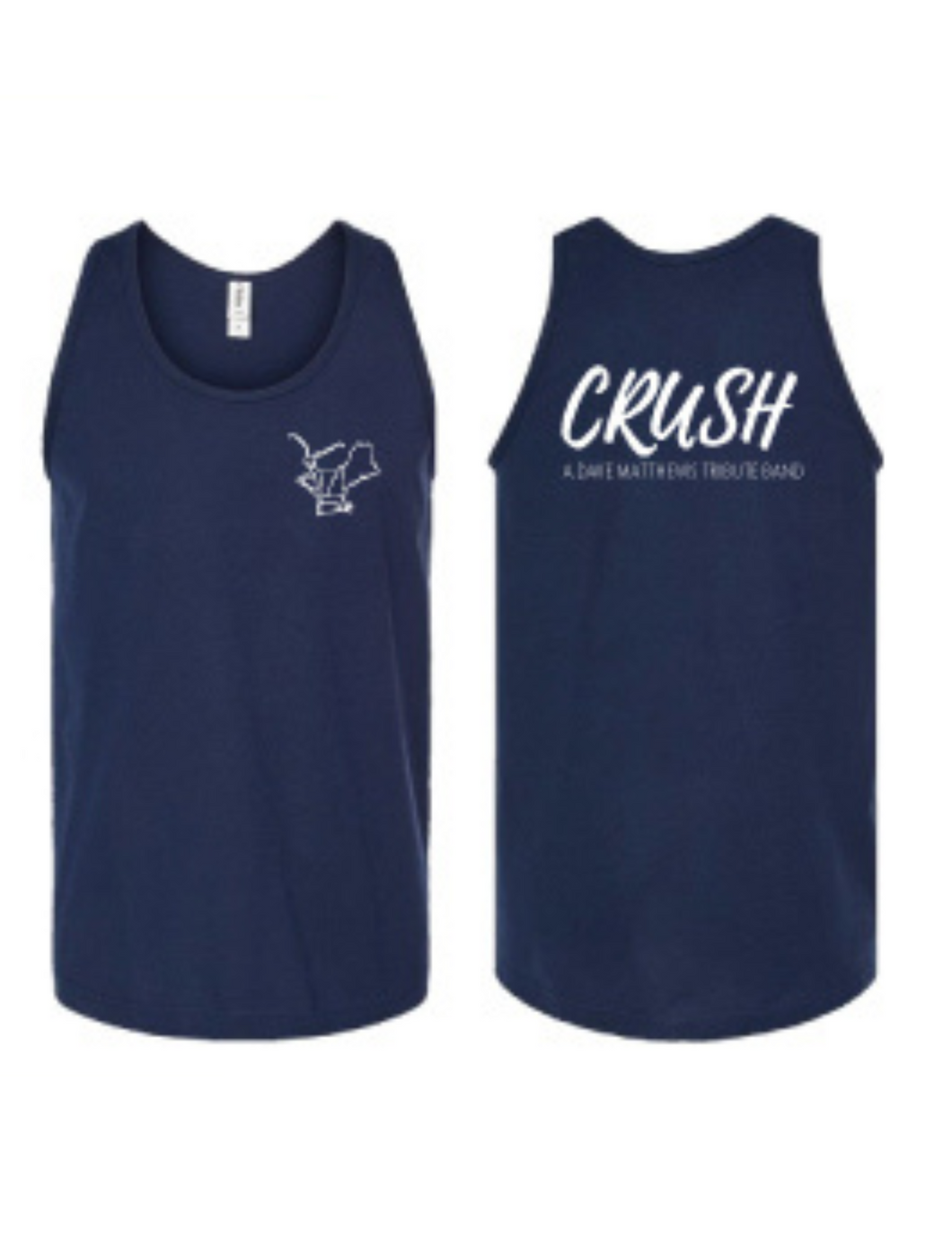 Crush (Blue) Tank